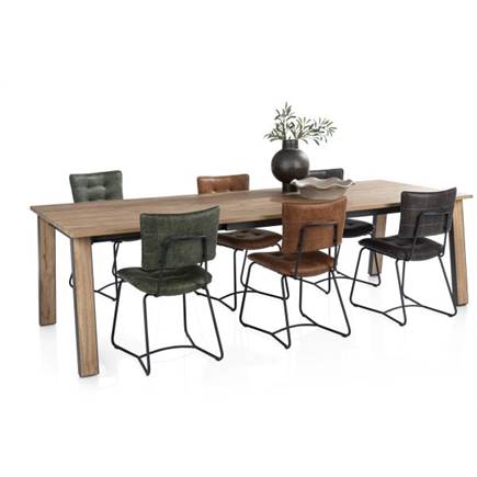 Henders en Hazel zwart frame - Corsica Groen