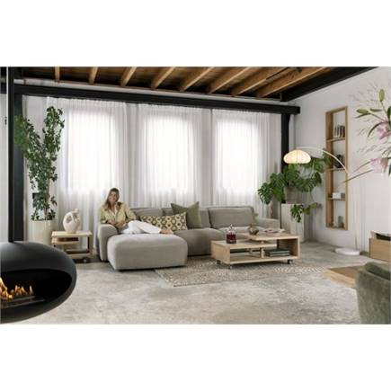 Henders en Hazel / hocker 90 x 63 cm