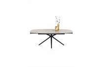 Henders en Hazel LATTINA uitschuiftafel 140 (+ 2 x 30 cm) x 100 cm Creme