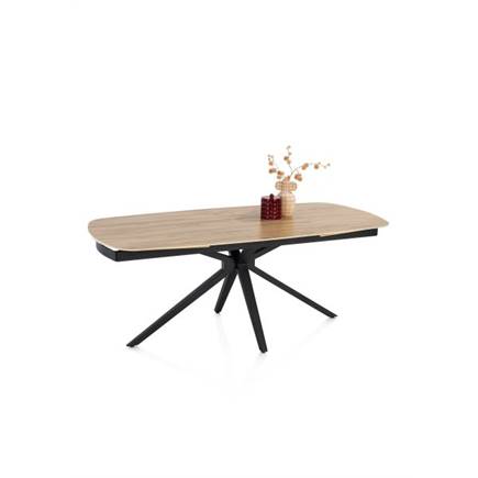 Henders en Hazel 200 (+ 2 x 50 cm) x 100 cm Ceramic Oak Natural