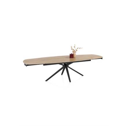 Henders en Hazel 200 (+ 2 x 50 cm) x 100 cm Ceramic Oak Natural