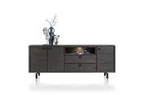 Henders en Hazel 210 cm - 3-deuren + 2-laden + 1-niche Onyx dressoir