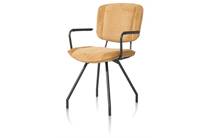 Henders en Hazel LUCY eetkamer fauteuil 4-poots - stof maison