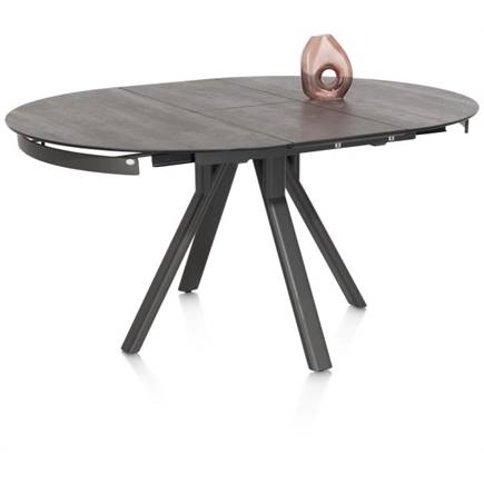 Henders en Hazel 120 (+ 40) x 120 cm - keramiek op glas
