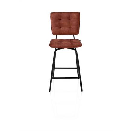 Henders en Hazel hoog - off black - stof Karese Koper