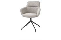 Henders en Hazel MATEO eetkamer fauteuil draaibaar - graphiet - Bellini Kiezel