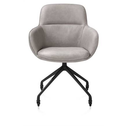 Henders en Hazel wielen - rough off black - Pala Lichtgrijs