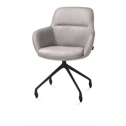 Henders en Hazel wielen - rough off black - Pala Lichtgrijs