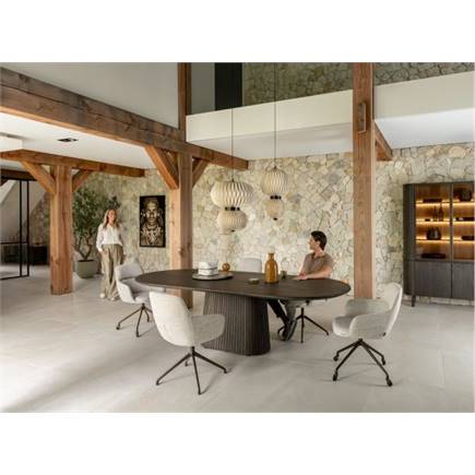 Henders en Hazel 4-pootjes - rough off black - Bellini