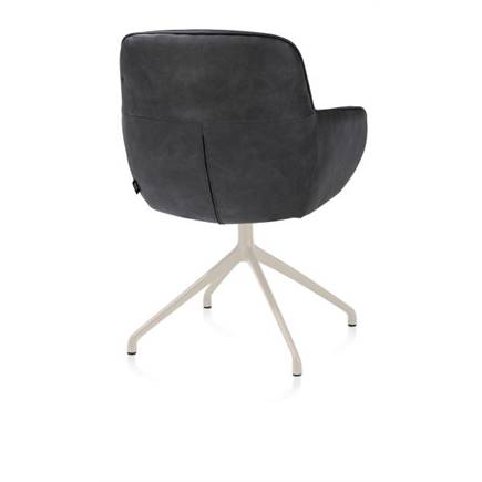 Henders en Hazel draaibaar - creme - Pala Antraciet