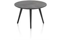 Henders en Hazel MAZE salontafel rond 60 cm - hoogte 39 cm Antraciet