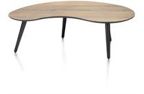 Henders en Hazel 100 x 59 cm - niervormig - hoogte 32 cm Railway Brown salontafel