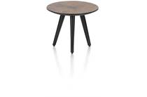 Henders en Hazel MAZE salontafel rond 40 cm - hoogte 32 cm Roest