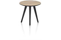 Henders en Hazel MAZE salontafel rond 40 cm - hoogte 39 cm Railway Brown