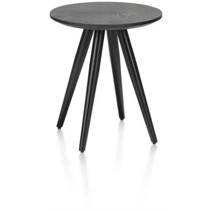 Henders en Hazel rond 40 cm - hoogte 46 cm Antraciet