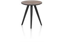 Henders en Hazel MAZE salontafel rond 40 cm - hoogte 46 cm Roest