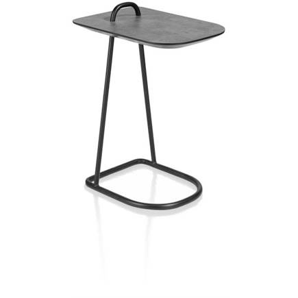 Henders en Hazel laptop-tafel 45 x 30 cm - hoogte 60,5 cm Antraciet