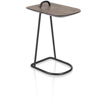 Henders en Hazel laptop-tafel 45 x 30 cm - hoogte 60,5 cm Roest