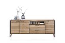 Henders en Hazel METALO dressoir 240 cm - 3-deuren + 2-laden + 1-niche (+ LED)