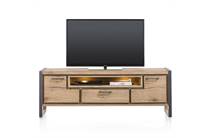 Henders en Hazel METALO tv meubel lowboard 170 cm - 2-deuren + 1-lade + 1-niche (+ LED)