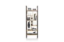 Henders en Hazel METALO bergkast roomdivider 75 cm - 8-niches + 6-wijnvakken