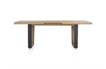 Henders en Hazel METALOX uitschuiftafel 160 (+ 50) x 100 cm