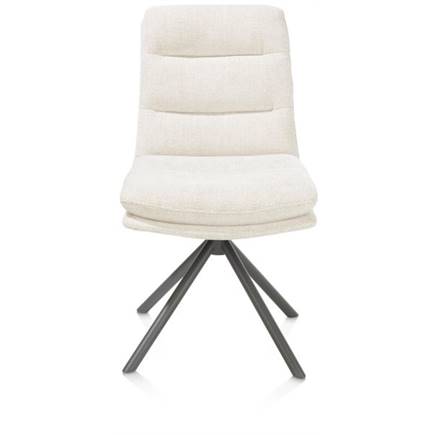 Henders en Hazel draaibaar - graphiet frame - stof Livigno Creme