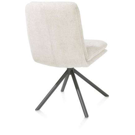 Henders en Hazel draaibaar - graphiet frame - stof Livigno Creme