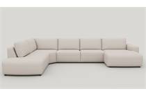 Henders en Hazel MURCIA hoekbank Ottomane small links+hoek+2.5-zits zonder armen+longchair rechts + pocket - enzo Kiezel