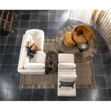 Henders en Hazel loveseat - diameter 100 cm