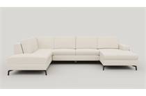 Henders en Hazel NAPELS bank U- links - Vada Creme