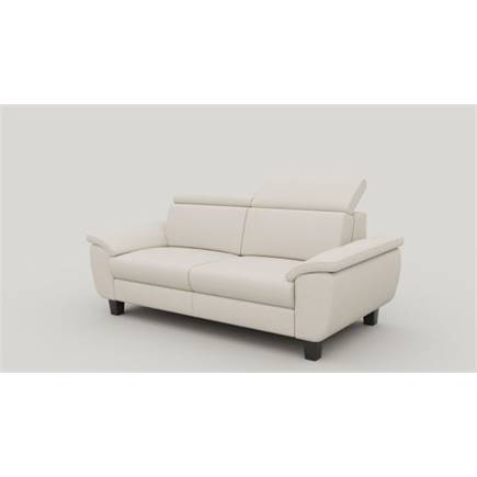 Henders en Hazel 2.5-zits met 1x electrische verstelling + verstelbare hoofdsteunen - arm 1 - poot 13 cm. - v