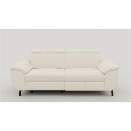 Henders en Hazel 2,5 zits met relax - Vada Creme