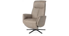 relax- - manueel - zwarte poot - vaste hoofdsteun