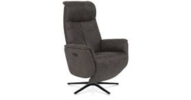 relax- - 2-motoren - zwarte poot - verstelbare hoofdsteun + accu