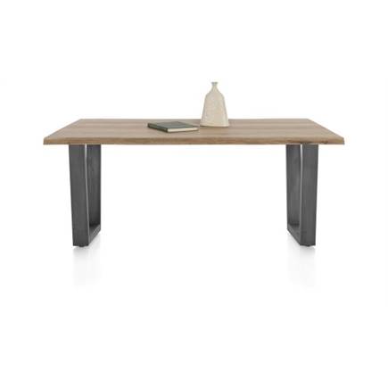 Henders en Hazel 200 x 100 cm - rand boomvorm - V-poot geheel metaal
