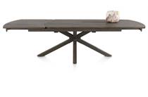 Henders en Hazel NYON uitschuiftafel 200 (+ 80) x 100 cm Basalt