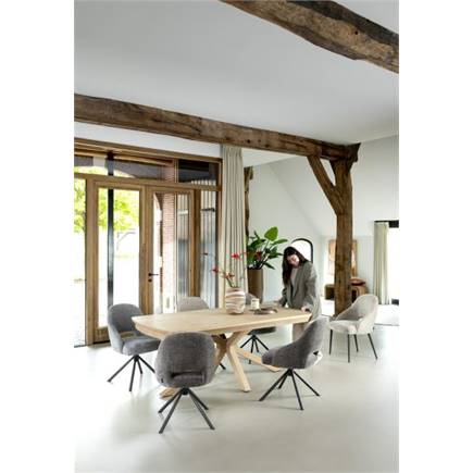 Henders en Hazel 200 (+ 80) x 100 cm Natural Sand