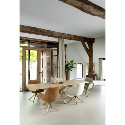Henders en Hazel 200 (+ 80) x 100 cm Natural Sand