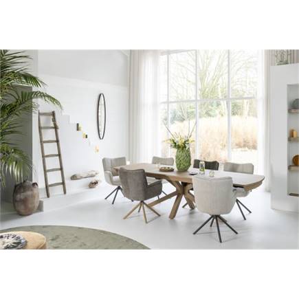 Henders en Hazel 170 (+ 60) x 100 cm Natural Sand