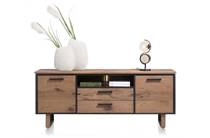 Henders en Hazel OXFORD dressoir 230 cm. - 2-deuren + 2-laden + 2-niches (+LED)