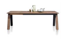Henders en Hazel OXFORD uitschuiftafel 170 x 100 cm. (+ 60 cm.)