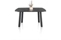 Henders en Hazel PALACE eetkamertafel 180 x 110 cm - 4-poten Antraciet