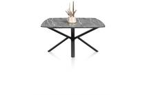 Henders en Hazel eetkamertafel rond 150 x 120 cm - centrale poot Lichtgrijs ronde tafel