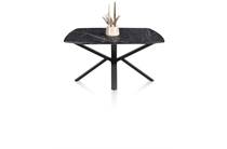 Henders en Hazel PALACE ronde tafel eetkamertafel rond 150 x 120 cm - centrale poot Onyx