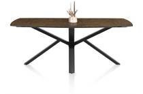 Henders en Hazel 270 x 115 cm - centrale poot Roest eetkamertafel