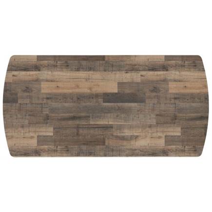 Henders en Hazel 200 (+ 78) x 100 cm Driftwood