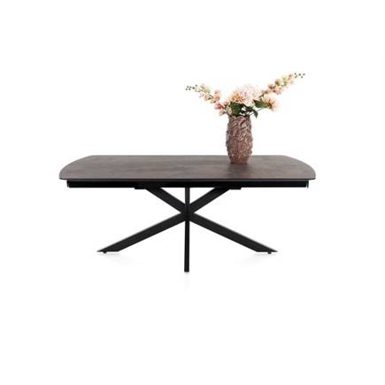 Henders en Hazel 200 (+ 78) x 100 cm Roest