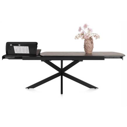 Henders en Hazel 200 (+ 78) x 100 cm Roest