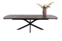 Henders en Hazel PAVALON uitschuiftafel 200 (+ 78) x 100 cm Roest